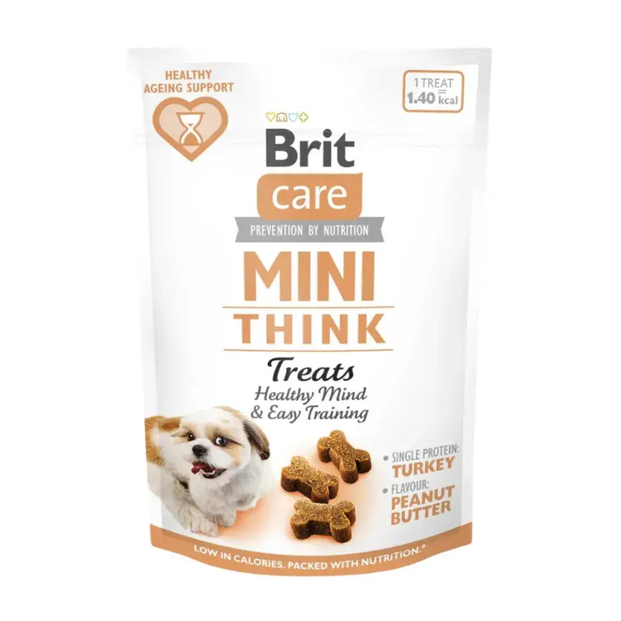 Brit Care Mini Treats Think Hindili Yarı Nemli Küçük Irk Köpek Ödül Maması | SRC: Barcode: 8595602578559